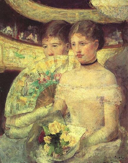 Mary Cassatt The Loge Spain oil painting art